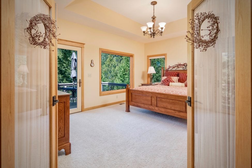 Eaglecliff Cr Master Bedroom - Windcliff Estes Park Real Estate