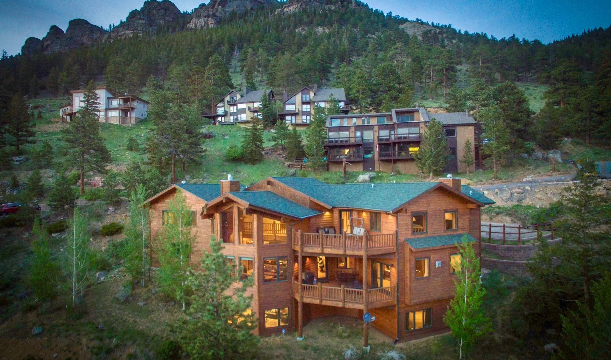 Colorado Mountain Homes for Sale Estes Park Real Estate at Windcliff